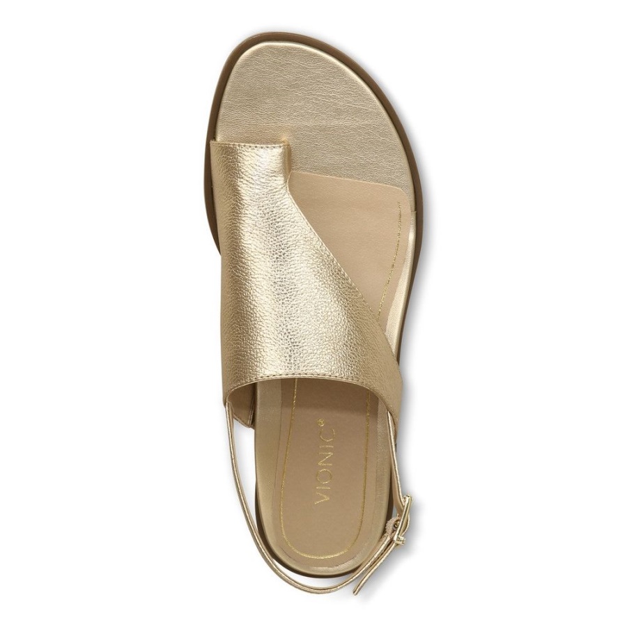 Ella Backstrap Sandal Vionic Gold