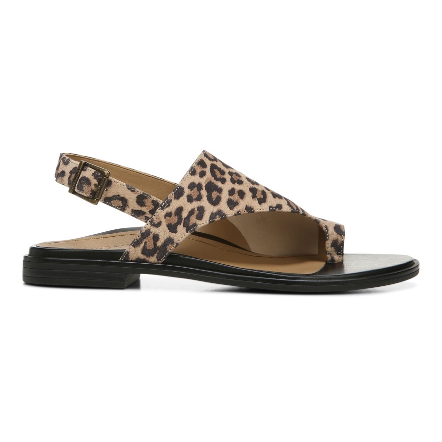 Ella Sandal Toffee Leopard Vionic