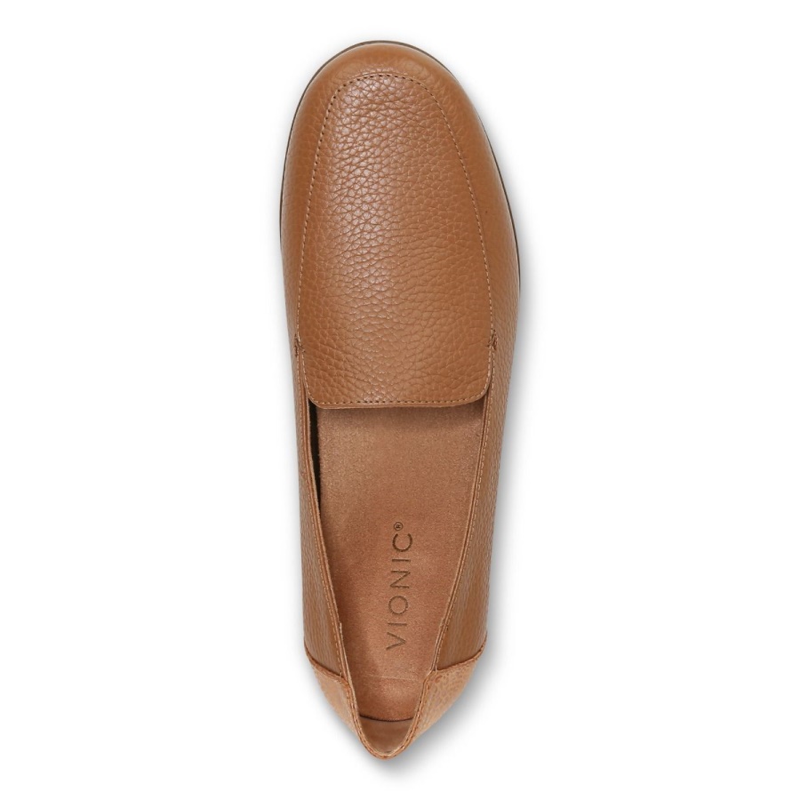 Elora Loafer Vionic Toffee Leather