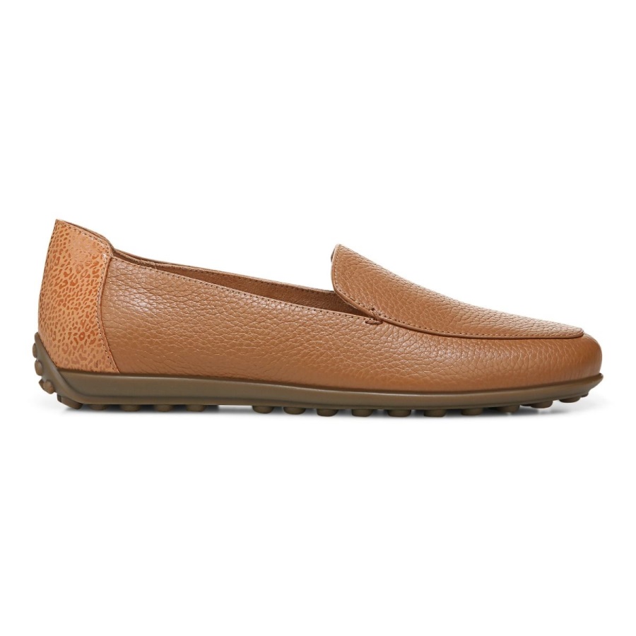 Elora Loafer Vionic Toffee Leather
