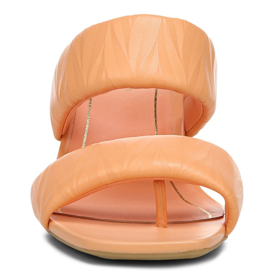 Emaline Heeled Sandal Vionic Apricot