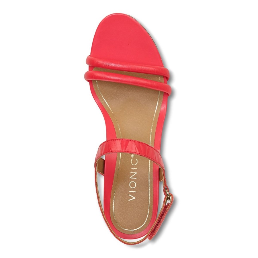 Emmy Wedge Sandal Poppy Vionic