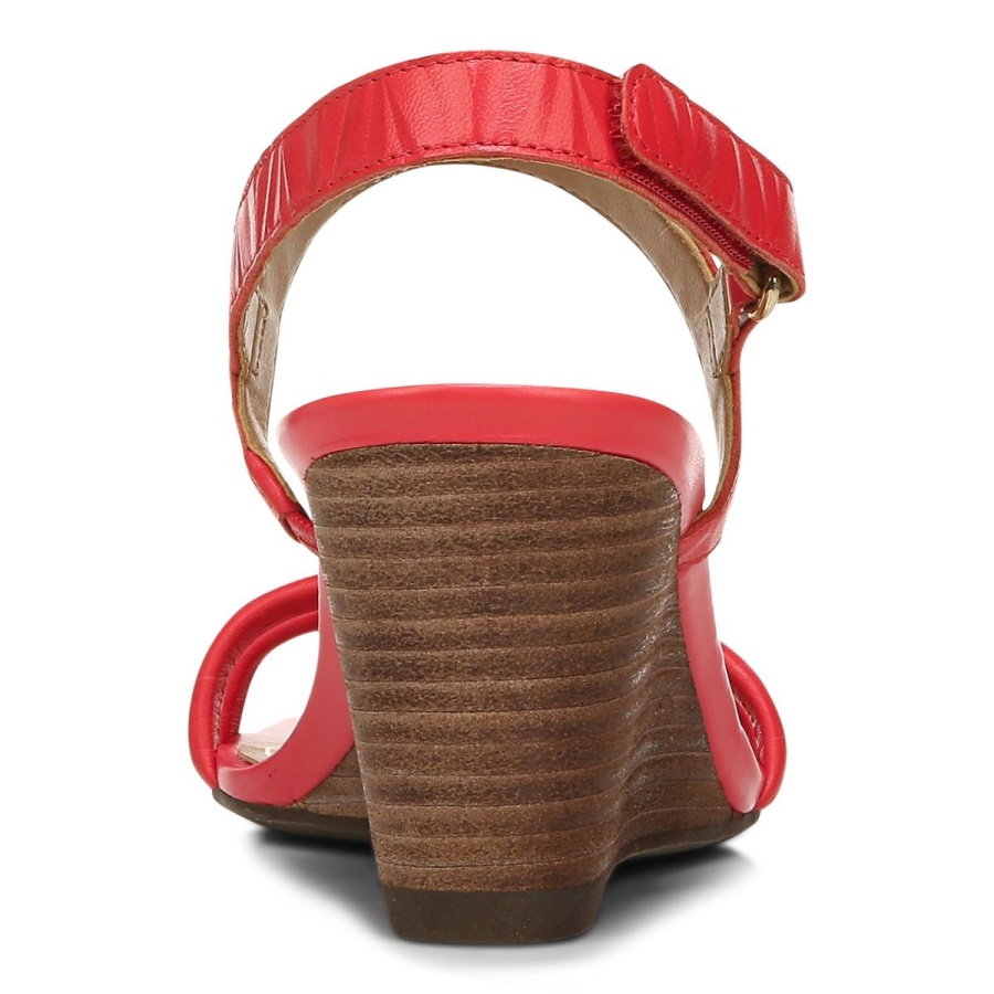 Emmy Wedge Sandal Poppy Vionic