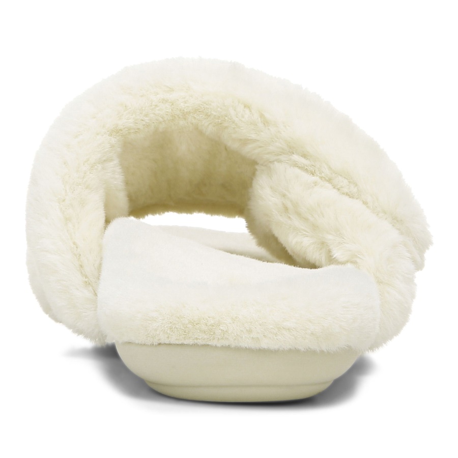 Erma Slipper Vionic Cream Botanical