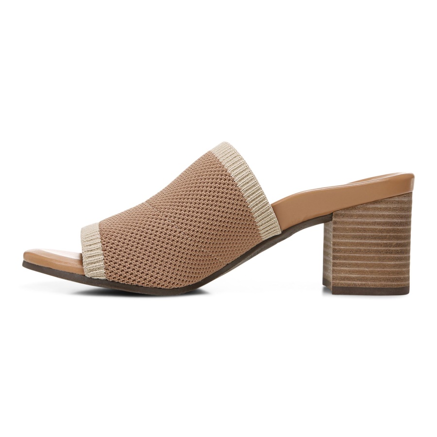 Fleur Heeled Sandal Toasted Nut Vionic