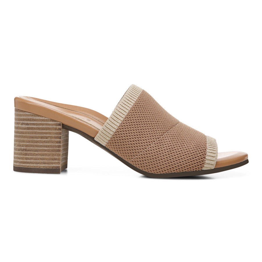Fleur Heeled Sandal Toasted Nut Vionic