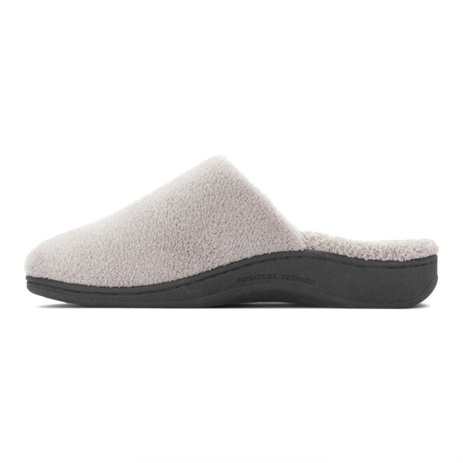 Gemma Mule Slippers Vionic Light Grey