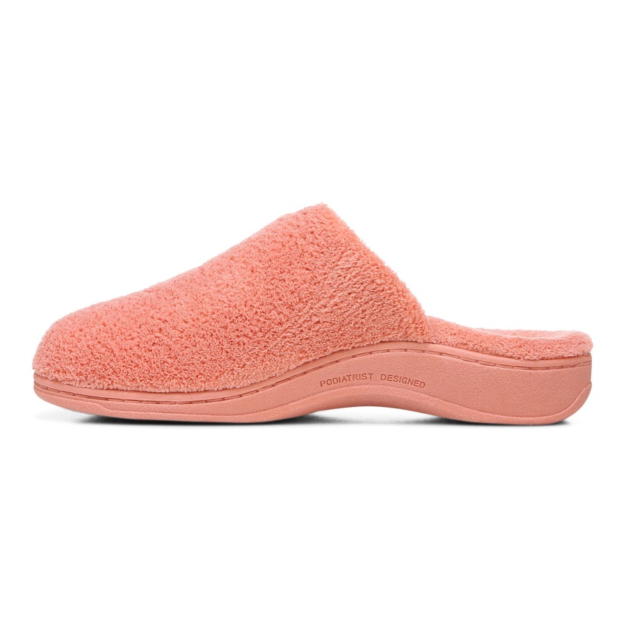 Gemma Mule Slippers Vionic Terra Cotta