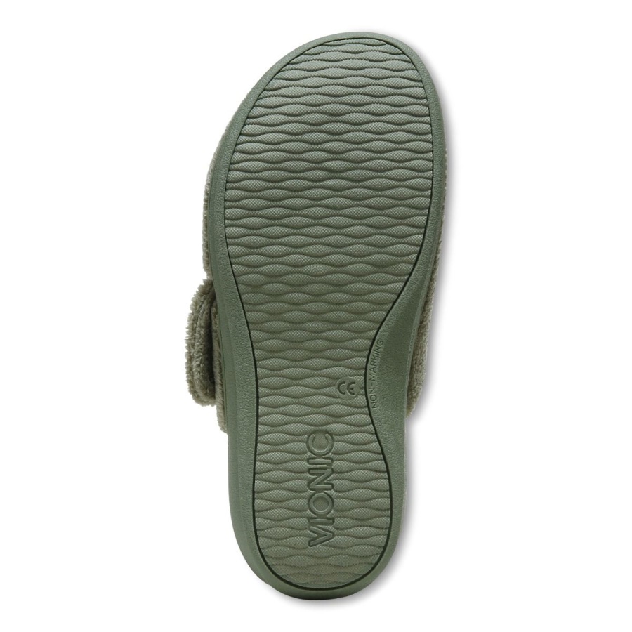 Gemma Slipper Army Green Vionic