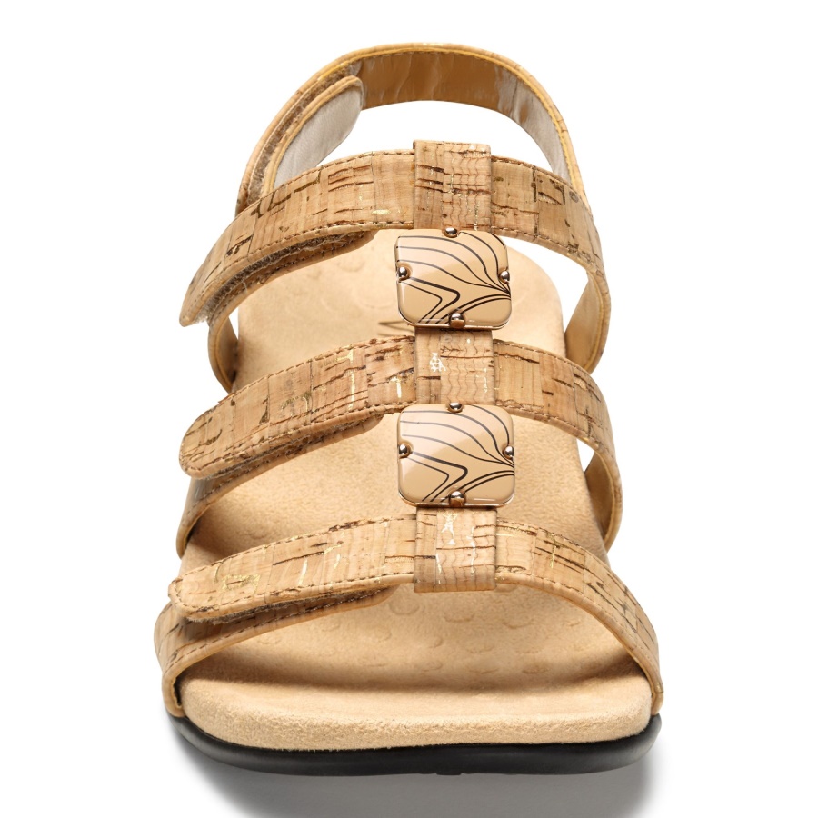 Gold Cork Amber Sandal Vionic