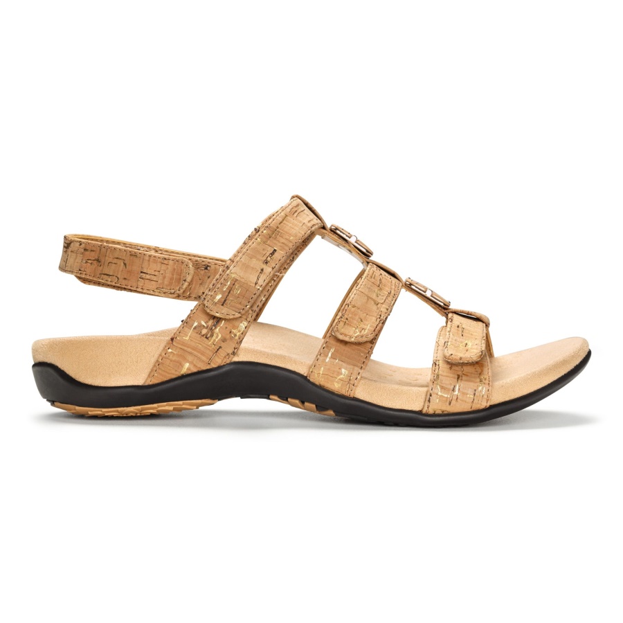 Gold Cork Amber Sandal Vionic