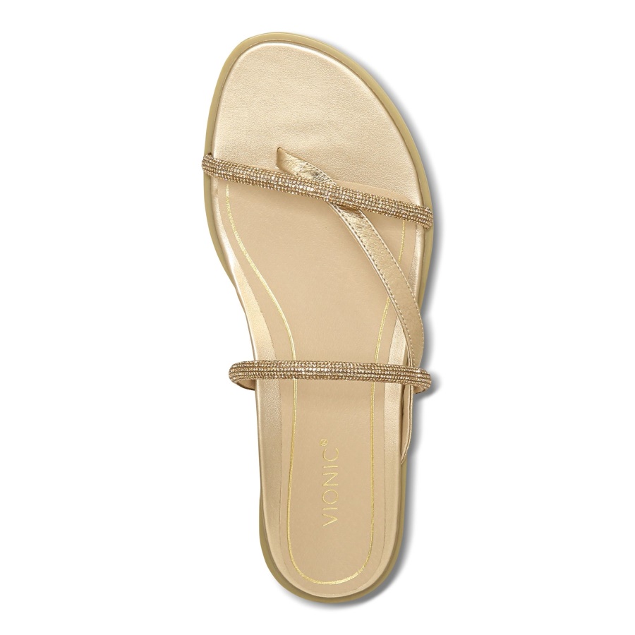Gold Vionic Prism Sandal