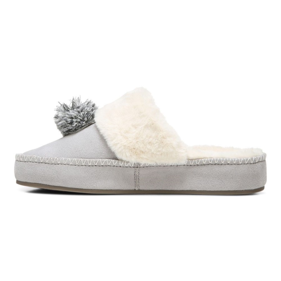 Grace Slipper Vionic Light Grey