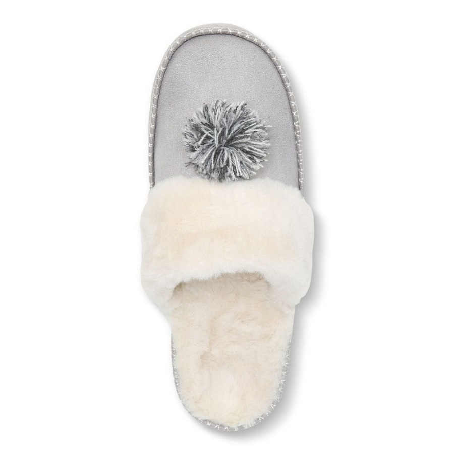 Grace Slipper Vionic Light Grey