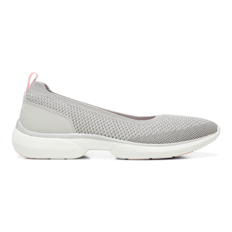 Grey Metallic Kallie Slip on Sneaker Vionic