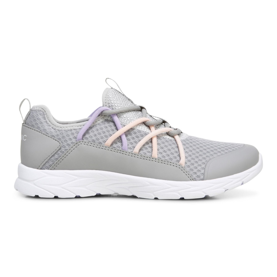 Grey Zeliya Lace Up Sneaker Vionic