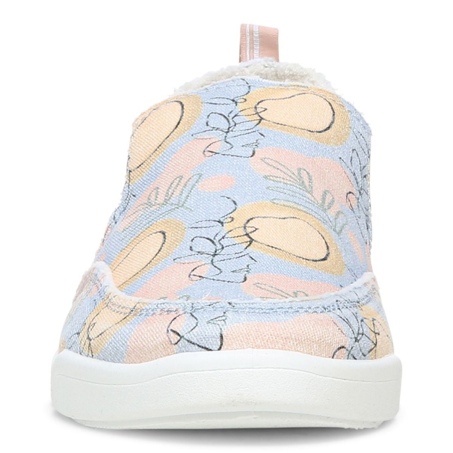 Grove Blue Haze Beach Malibu Slip on Sneaker Orange Grove Vionic