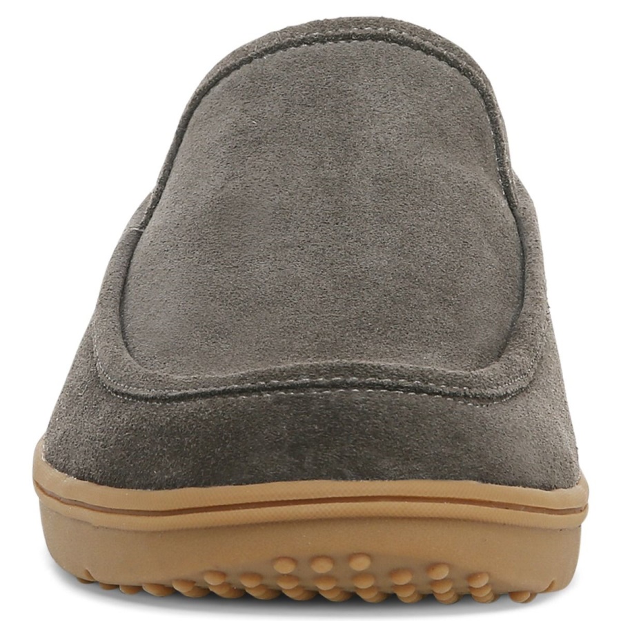 Gustavo Slipper Vionic Greige Suede