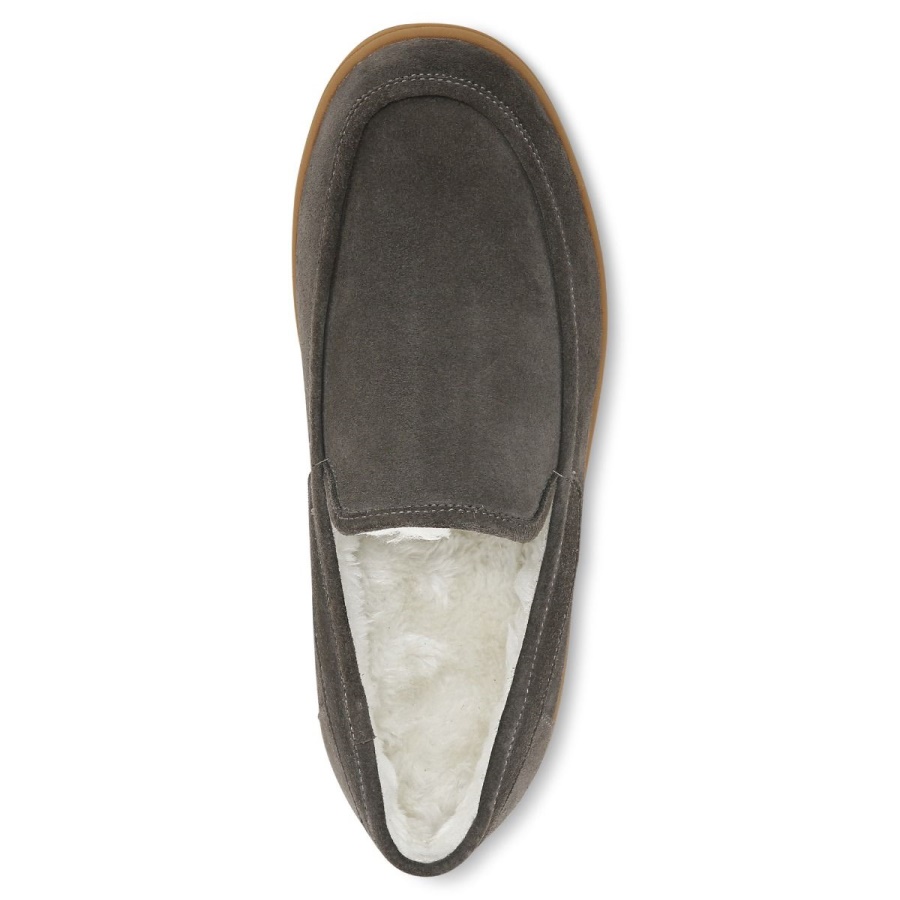 Gustavo Slipper Vionic Greige Suede