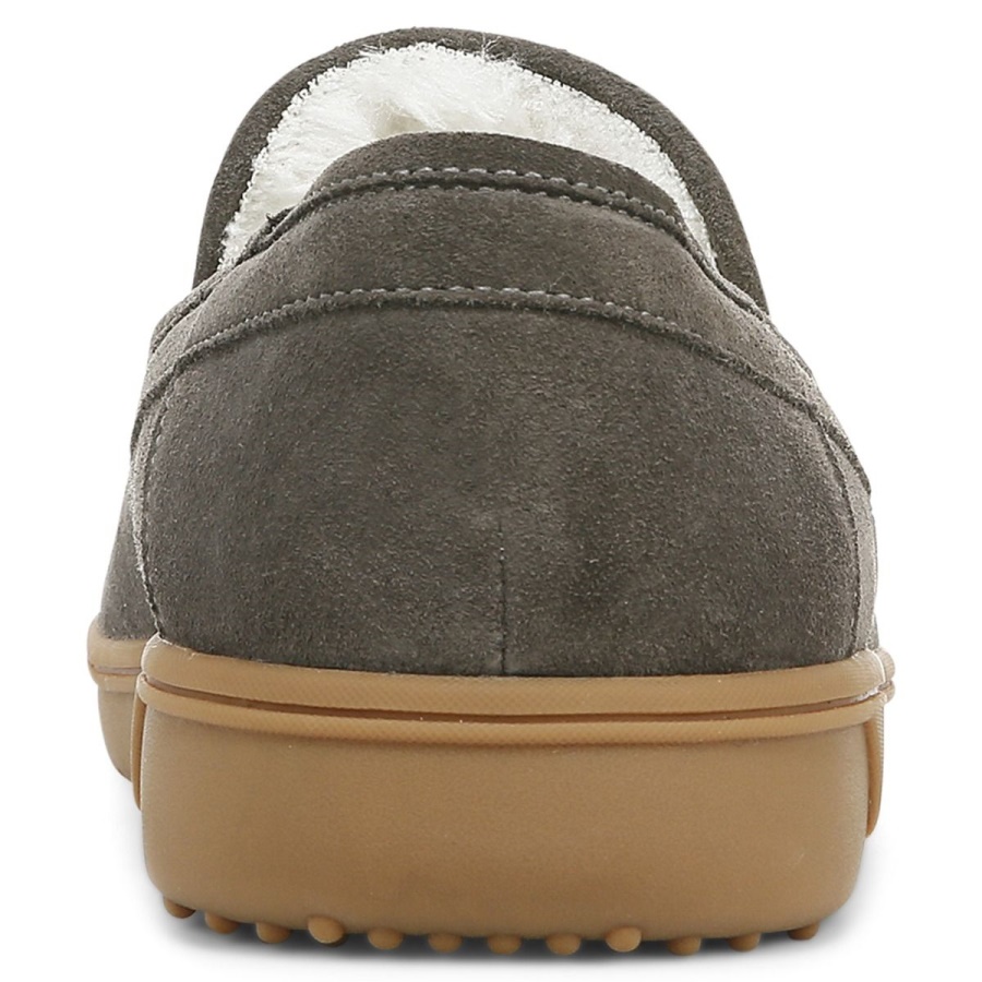 Gustavo Slipper Vionic Greige Suede