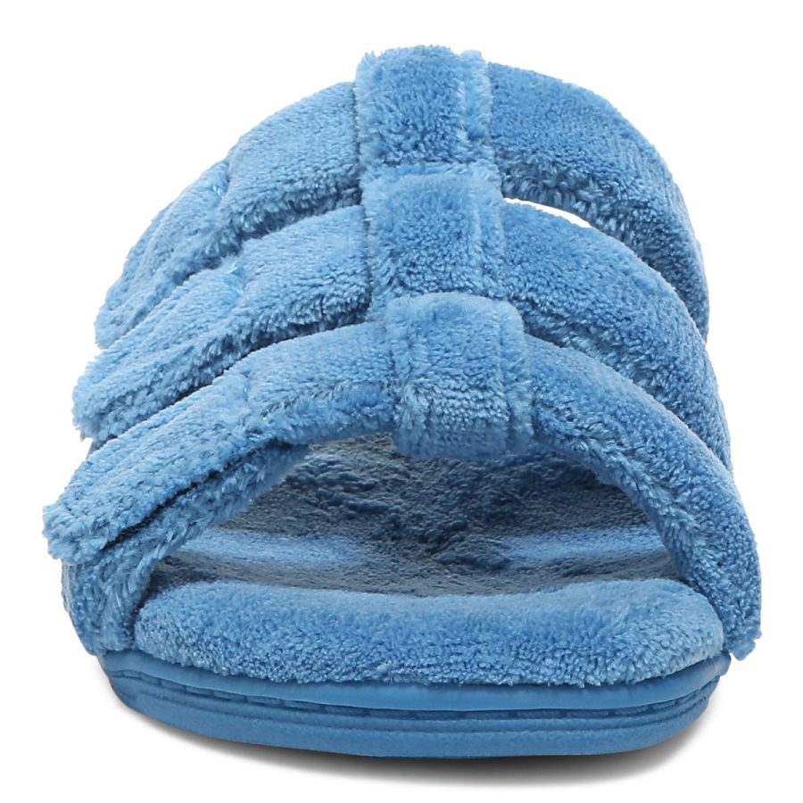 Horizon Blue Snooze Slipper Vionic