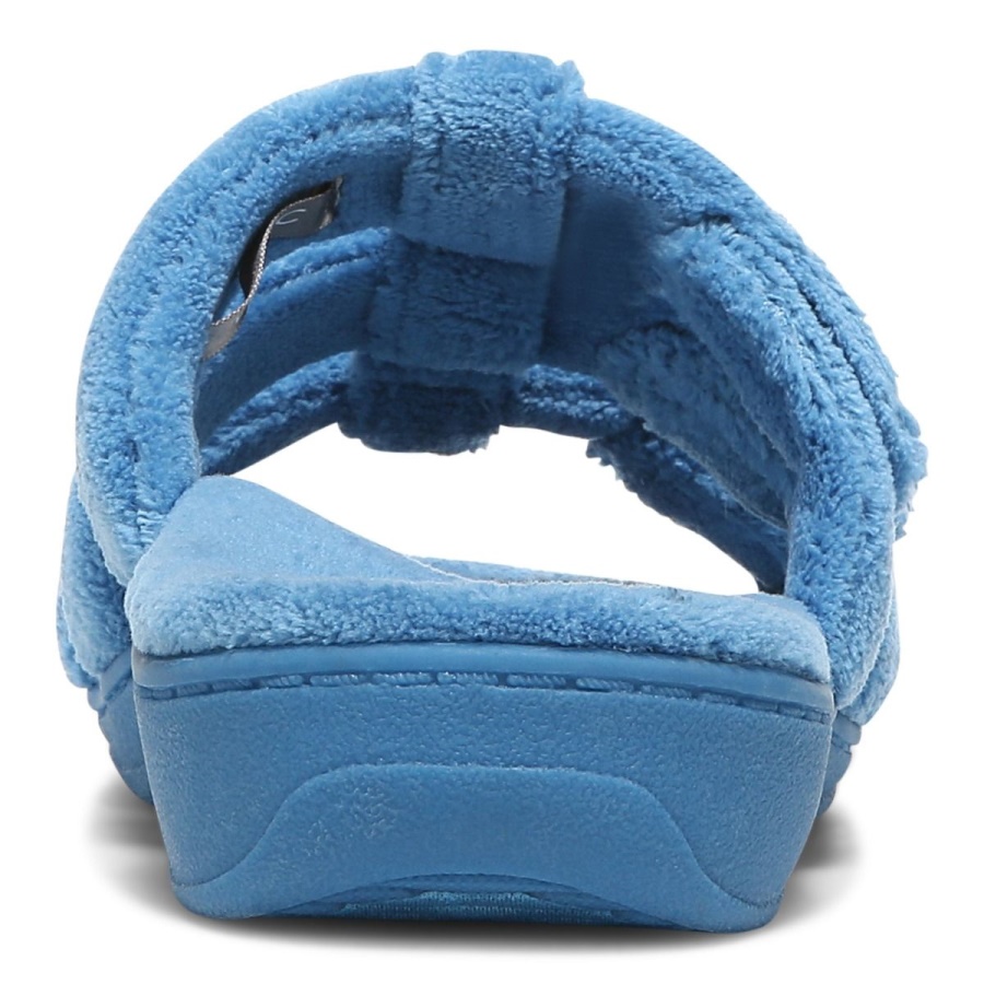 Horizon Blue Snooze Slipper Vionic