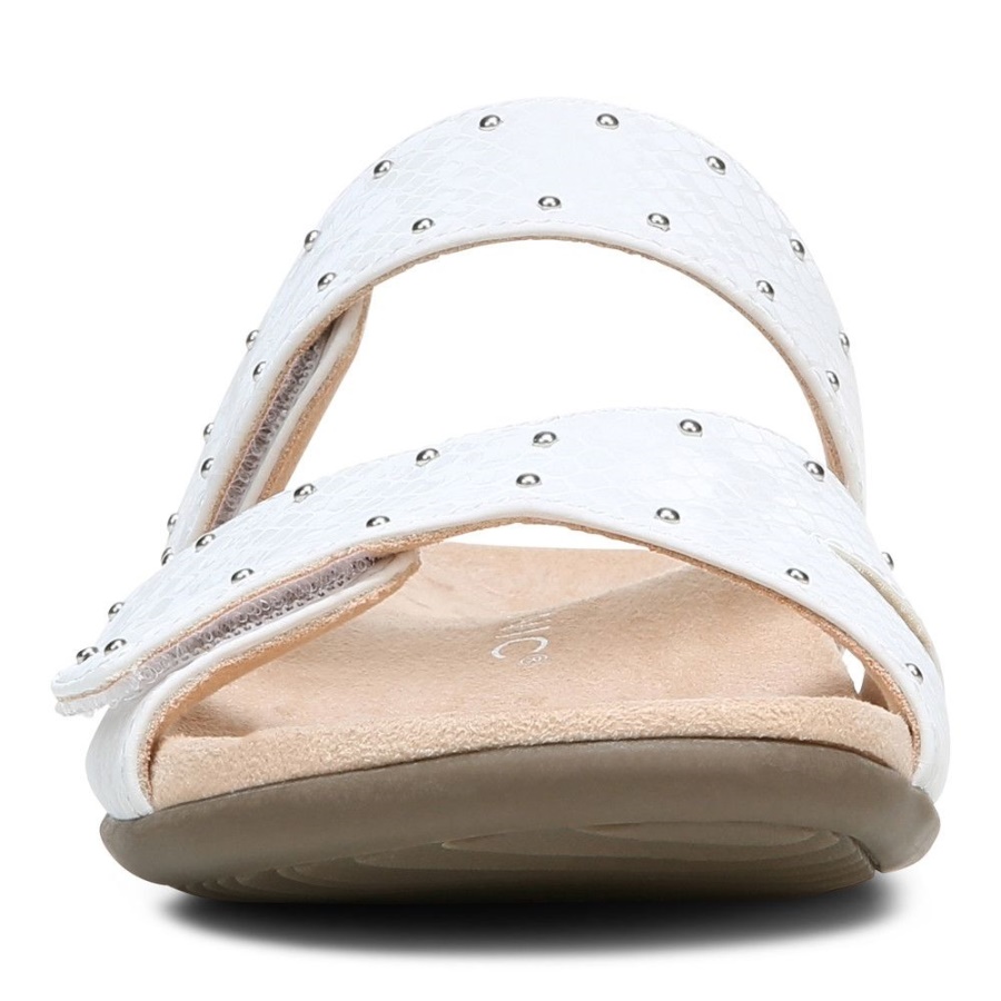 Indie Slide Sandal White Vionic