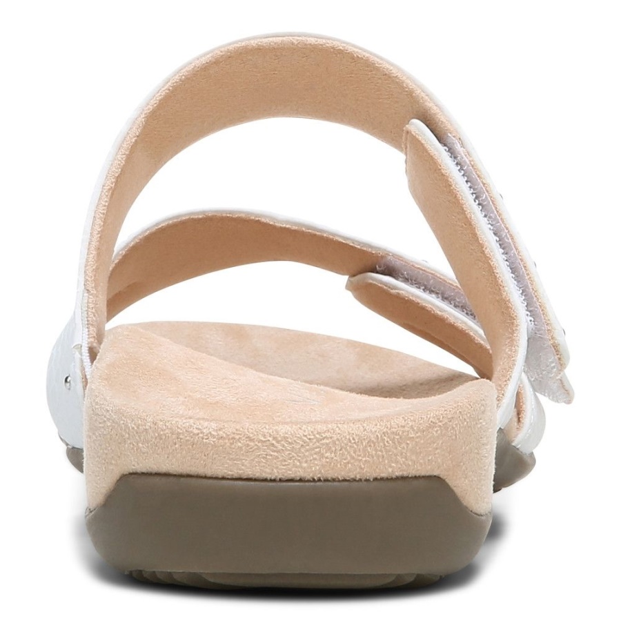 Indie Slide Sandal White Vionic