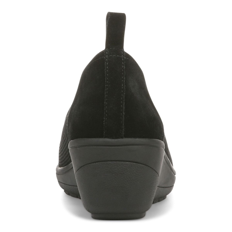 Jacey Knit Wedge Vionic Black