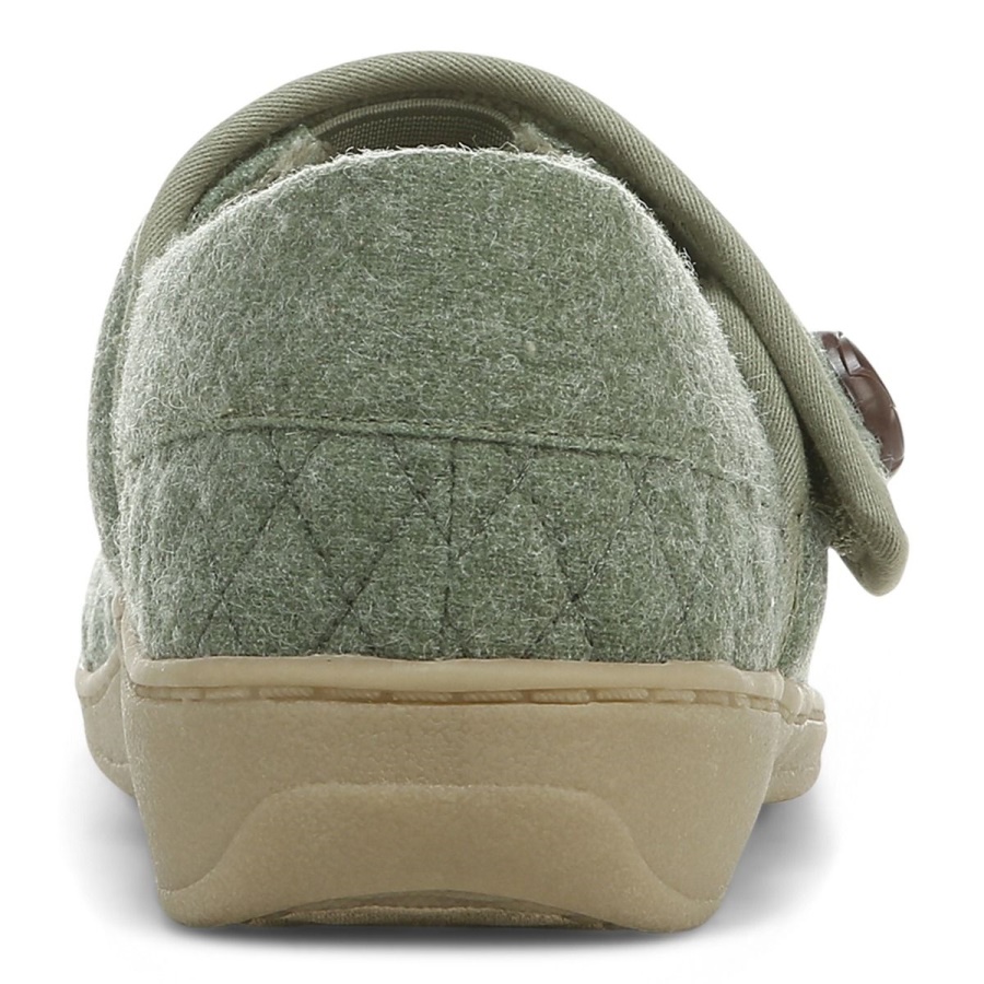 Jackie Slipper Army Green Vionic