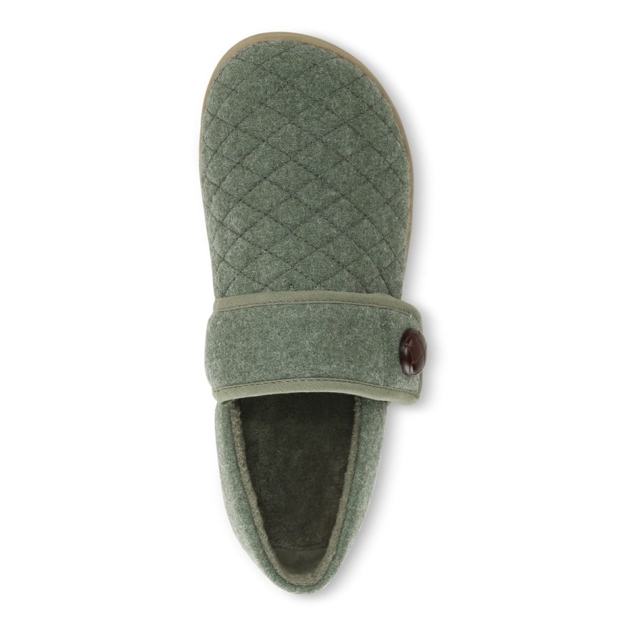 Jackie Slipper Army Green Vionic