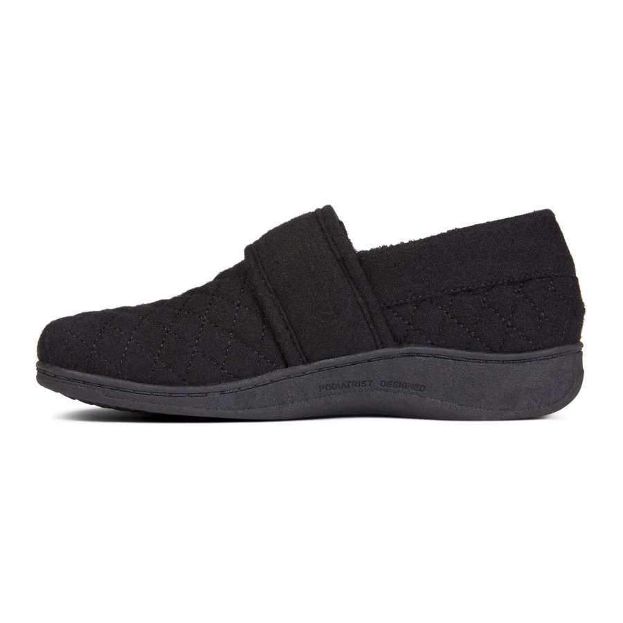 Jackie Slipper Vionic Black