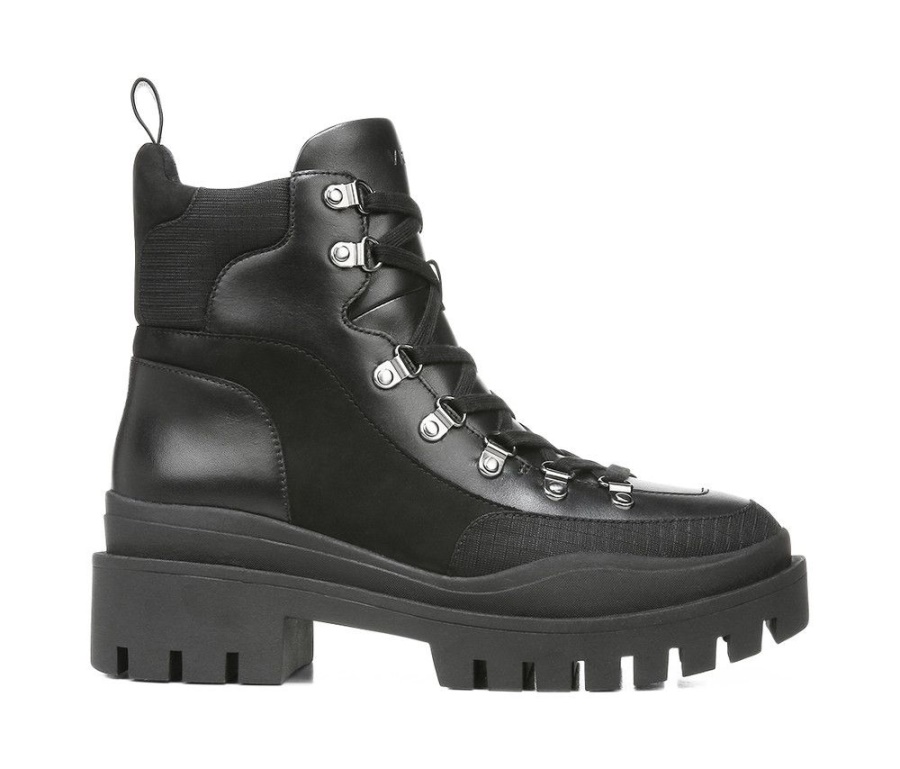 Jaxen Boot Black Leather Textile Vionic