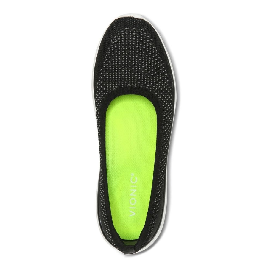 Kallie Slip On Trainer Black Vionic