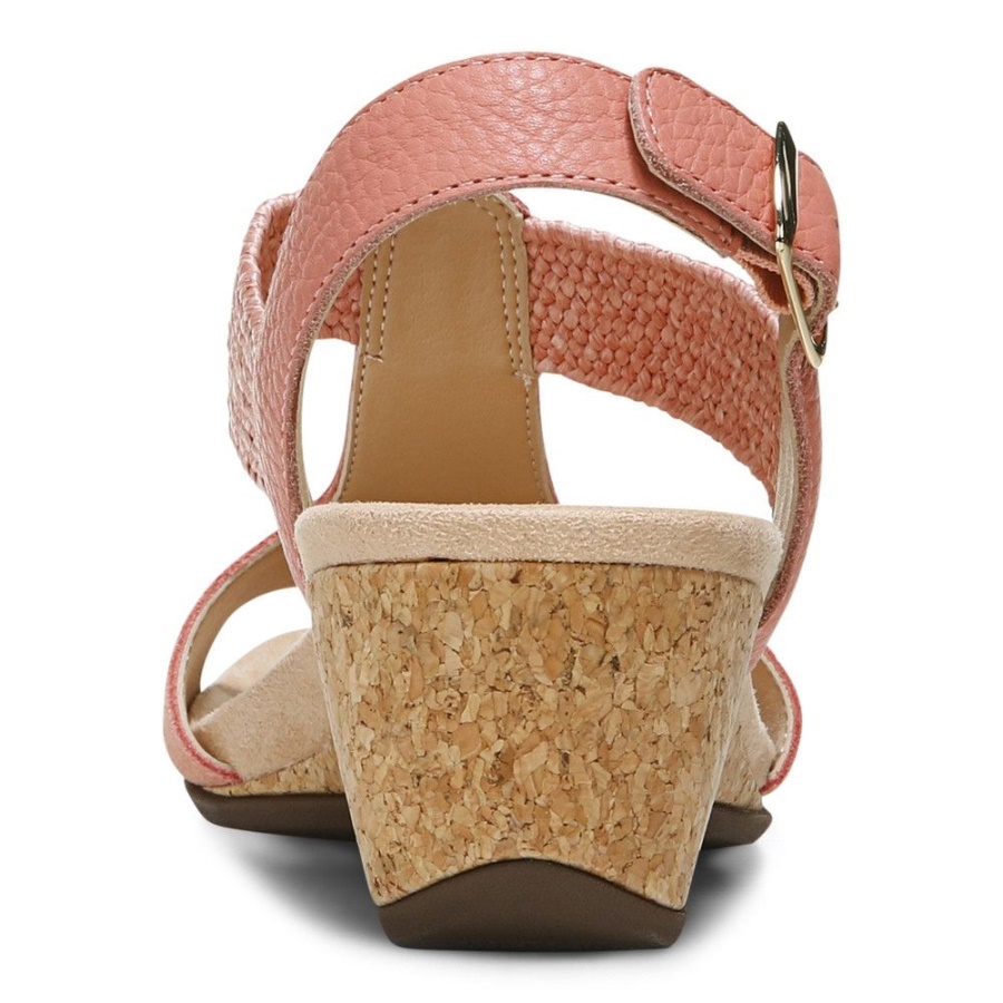 Kaytie Wedge Vionic Terracotta