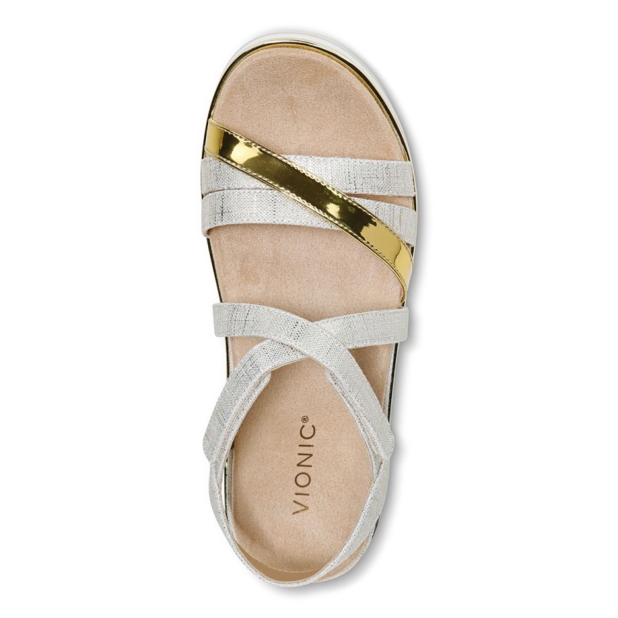 Kellyn Flatform Sandal Vionic Marshmallow