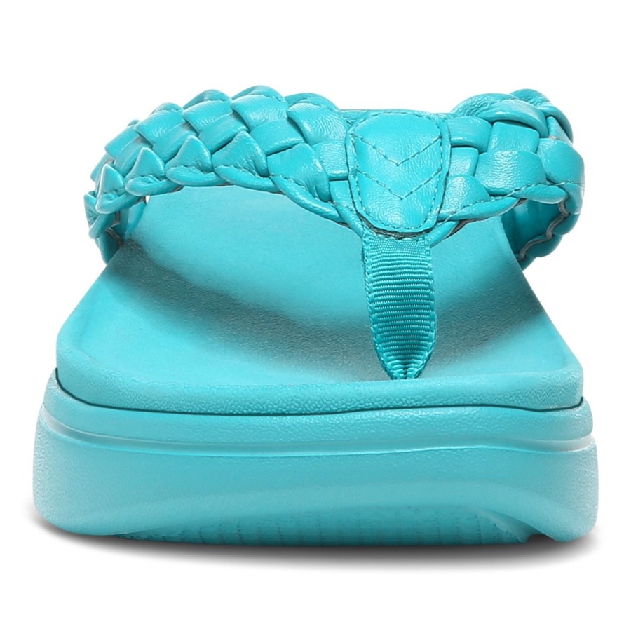 Kenji Platform Sandal Lake Blue Vionic