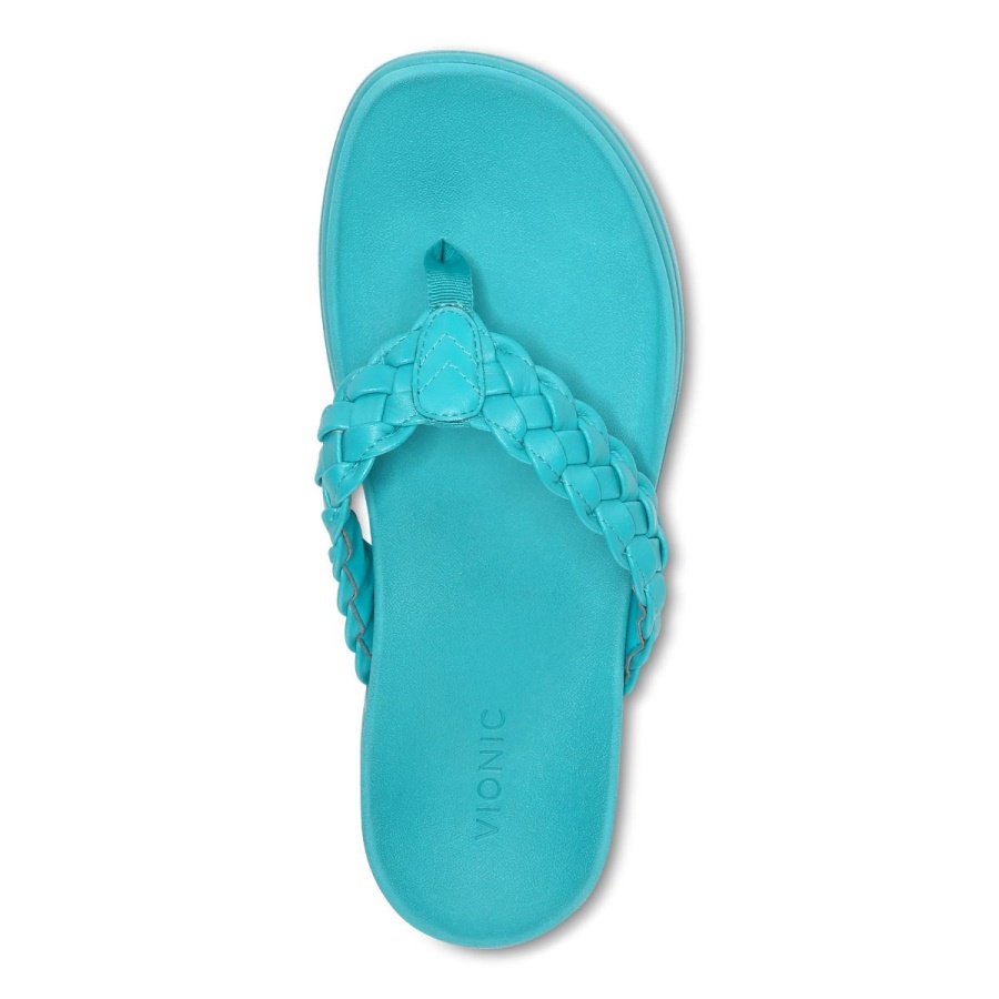 Kenji Platform Sandal Lake Blue Vionic