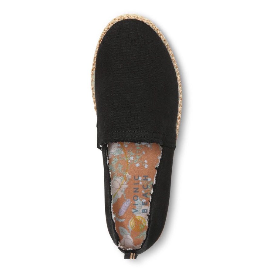 Laguna Espadrille Black Vionic