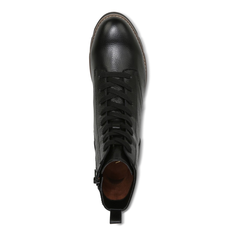 Lani Lace-up Boot Vionic Black Leather