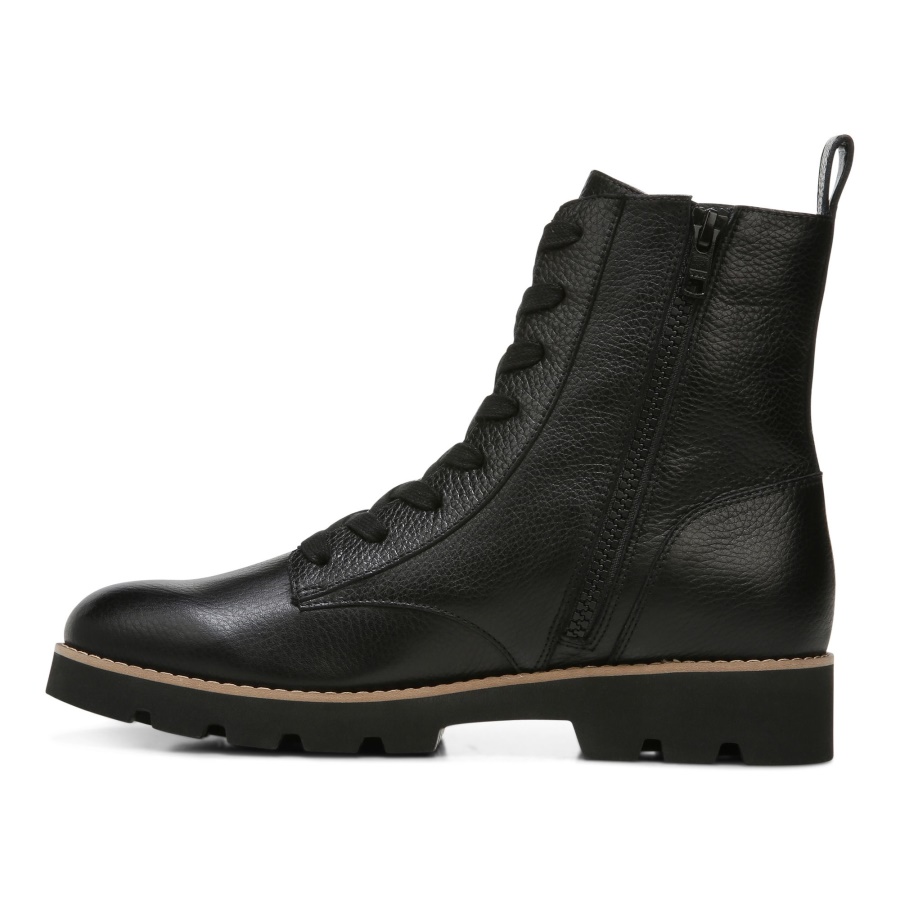 Lani Lace-up Boot Vionic Black Leather