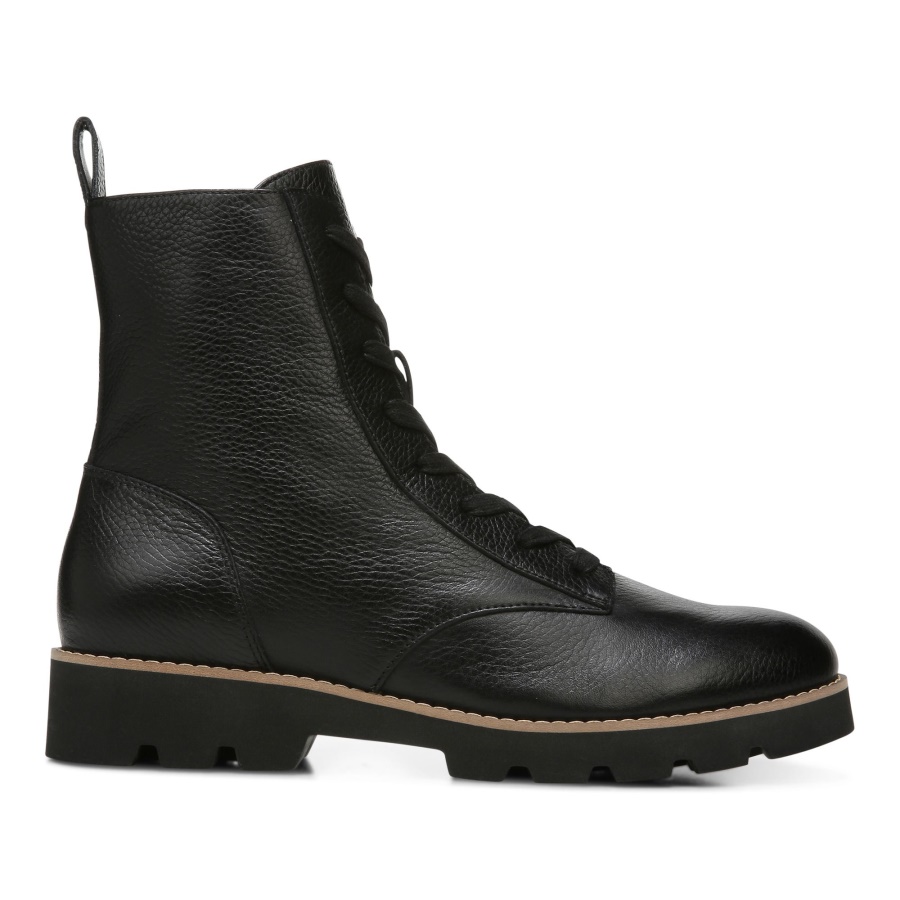 Lani Lace-up Boot Vionic Black Leather