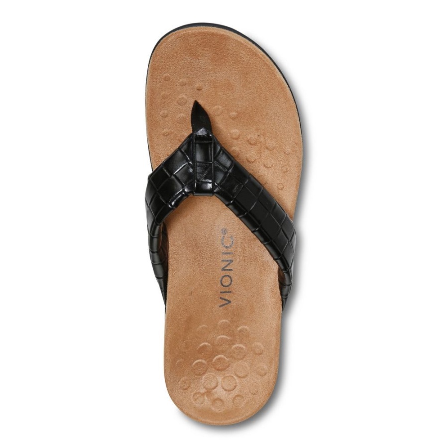 Layne Sandal Black Vionic