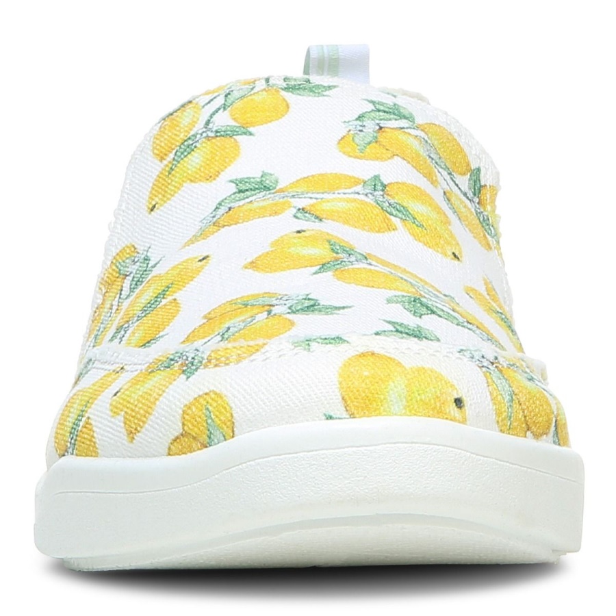 Lemons Vionic Beach Malibu Slip on Sneaker Fruit