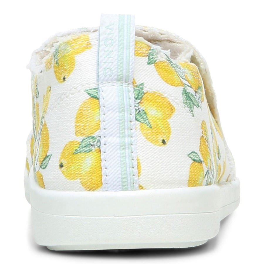 Lemons Vionic Beach Malibu Slip on Sneaker Fruit