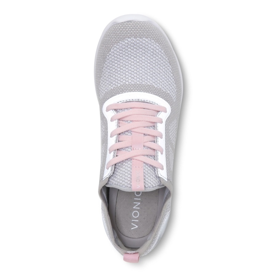 Lenora Trainer Silver Vionic