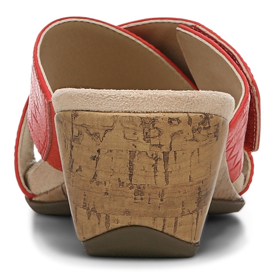 Leticia Wedge Sandal Poppy Vionic