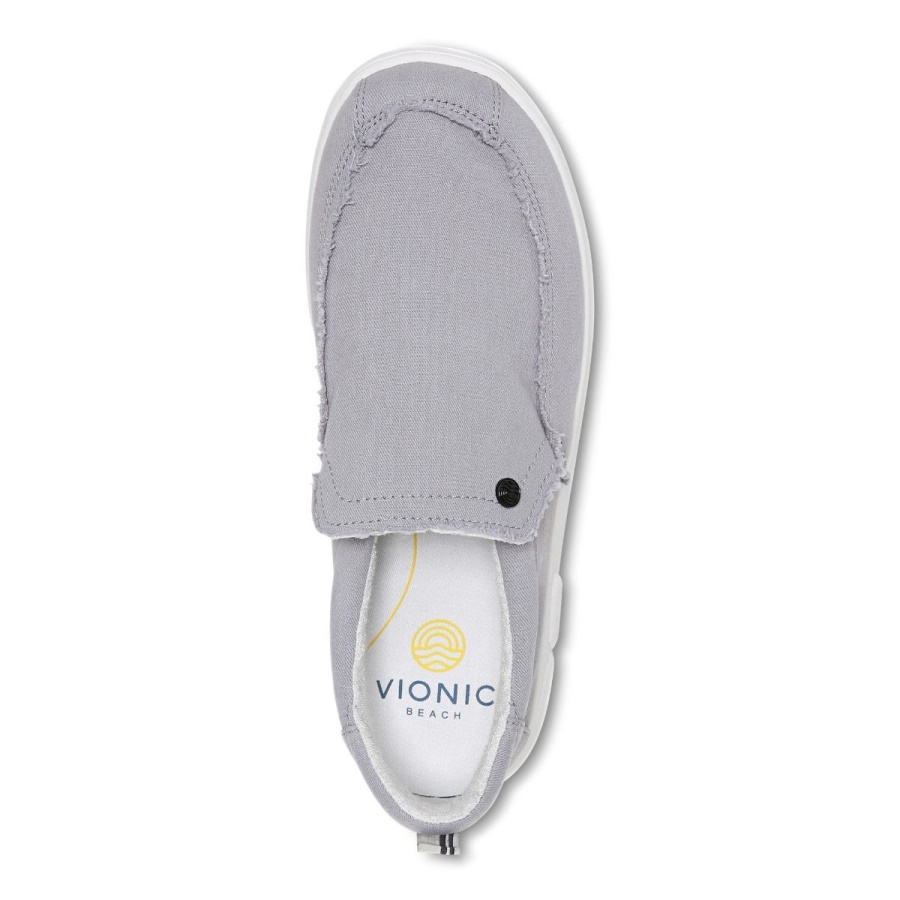 Light Grey Seaview Slip on Sneaker Vionic