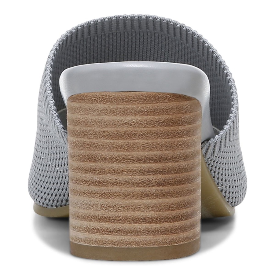 Light Grey Vionic Fleur Heeled Sandal