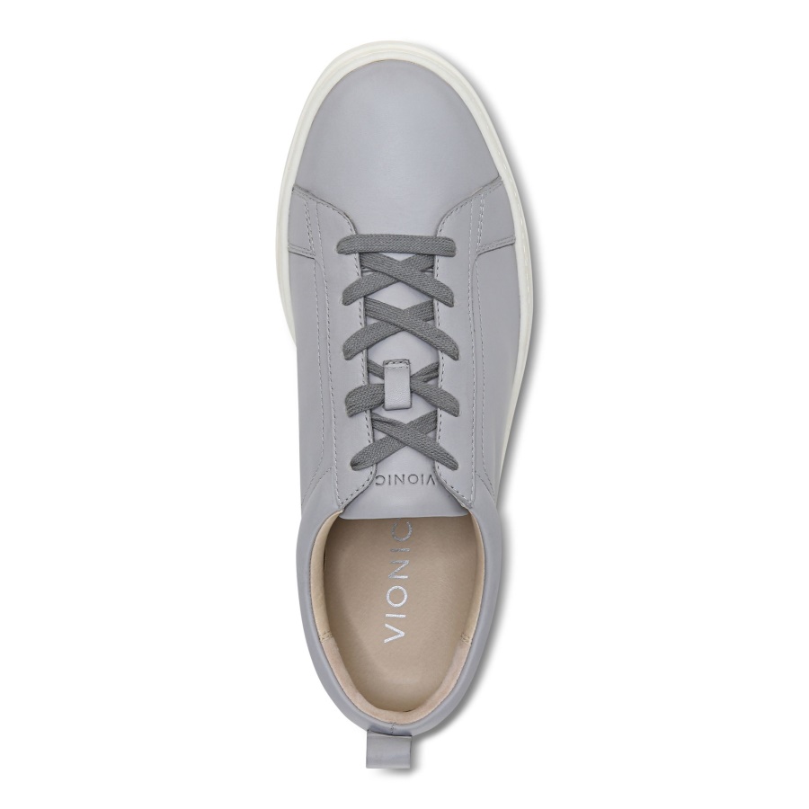 Lucas Lace up Sneaker Light Grey Vionic